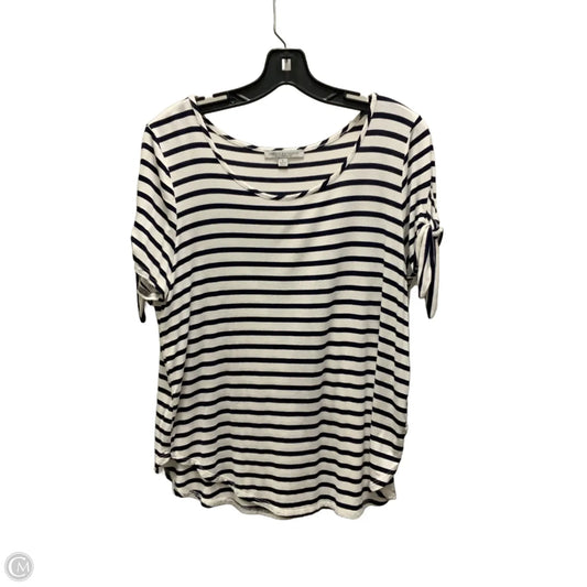 Top Short Sleeve Basic By Green Envelope In White, Size: L