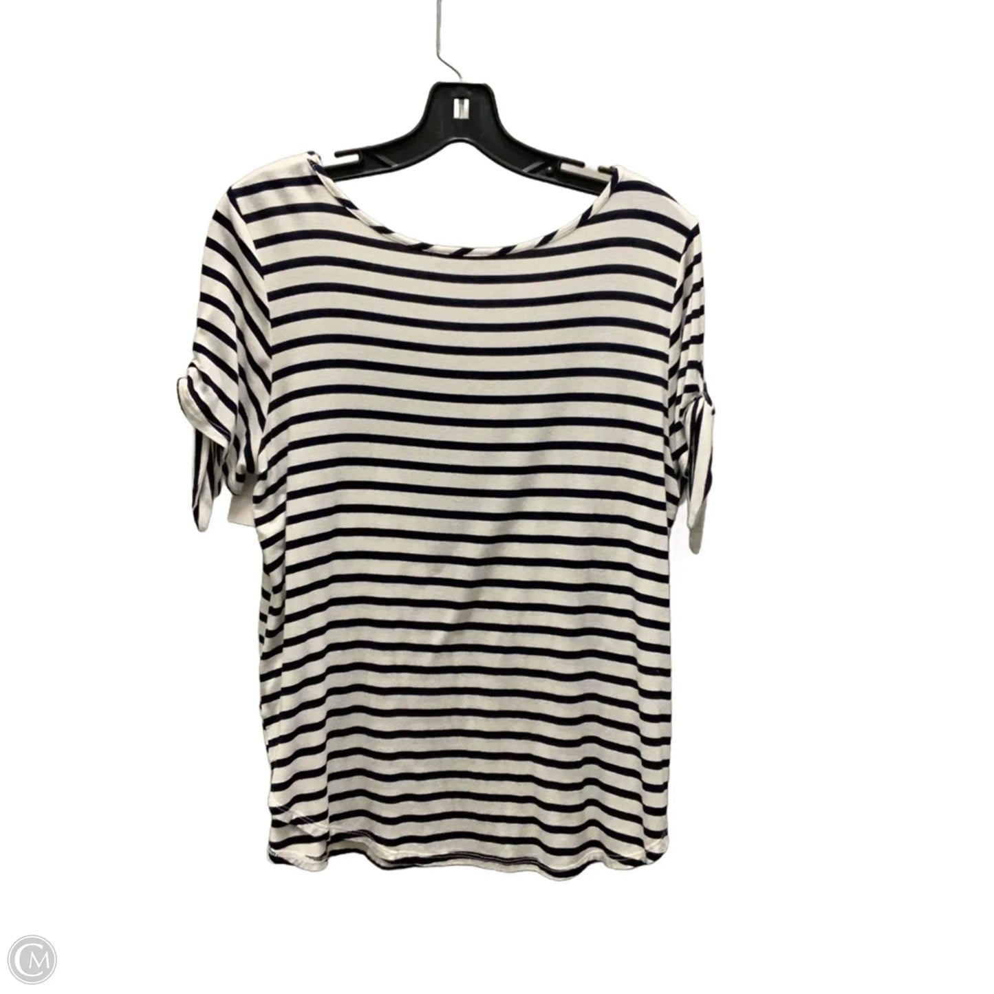 Top Short Sleeve Basic By Green Envelope In White, Size: L