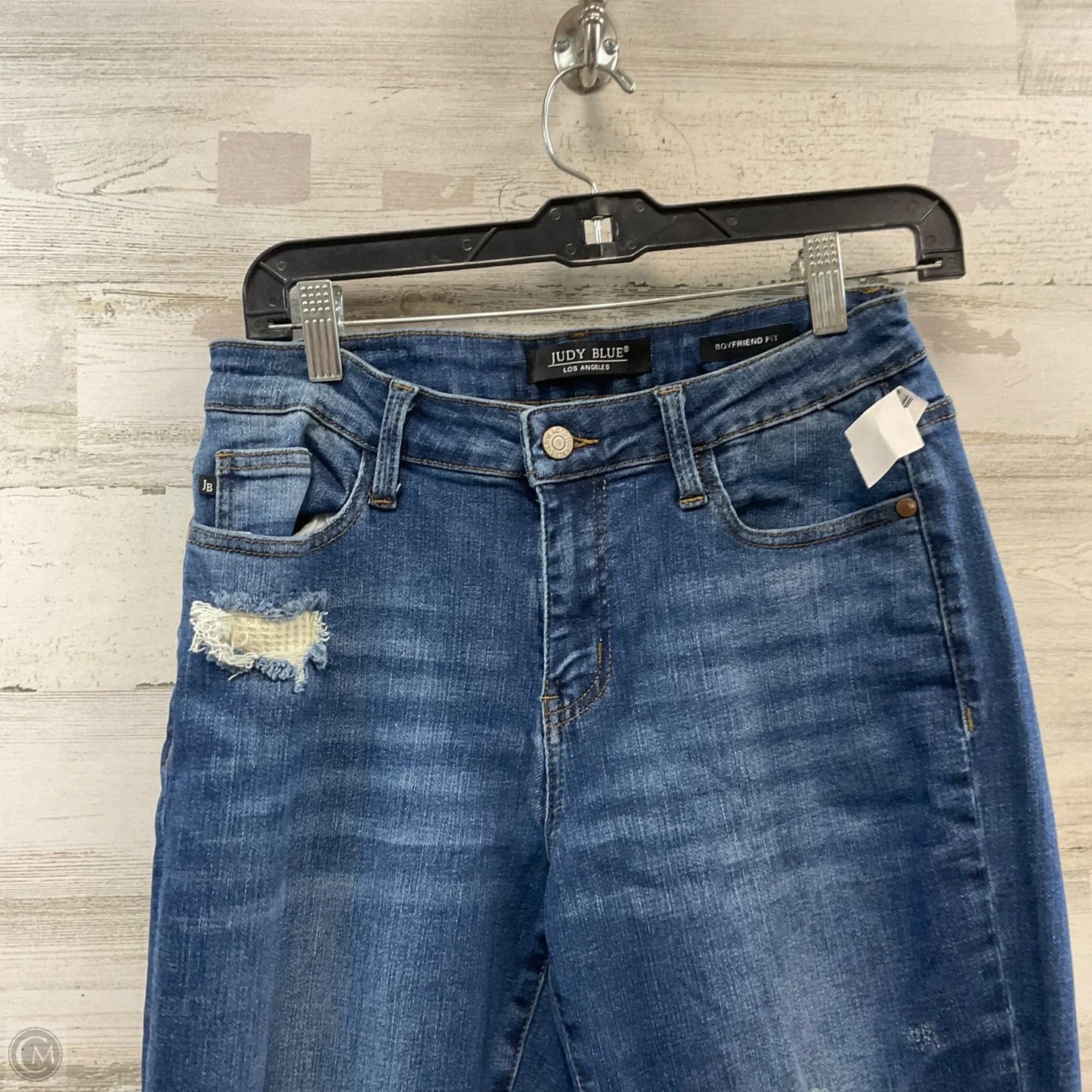 Jeans Boyfriend By Judy Blue In Blue Denim, Size: 6