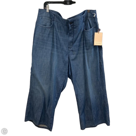 Capris By Not Your Daughters Jeans In Blue Denim, Size: 16