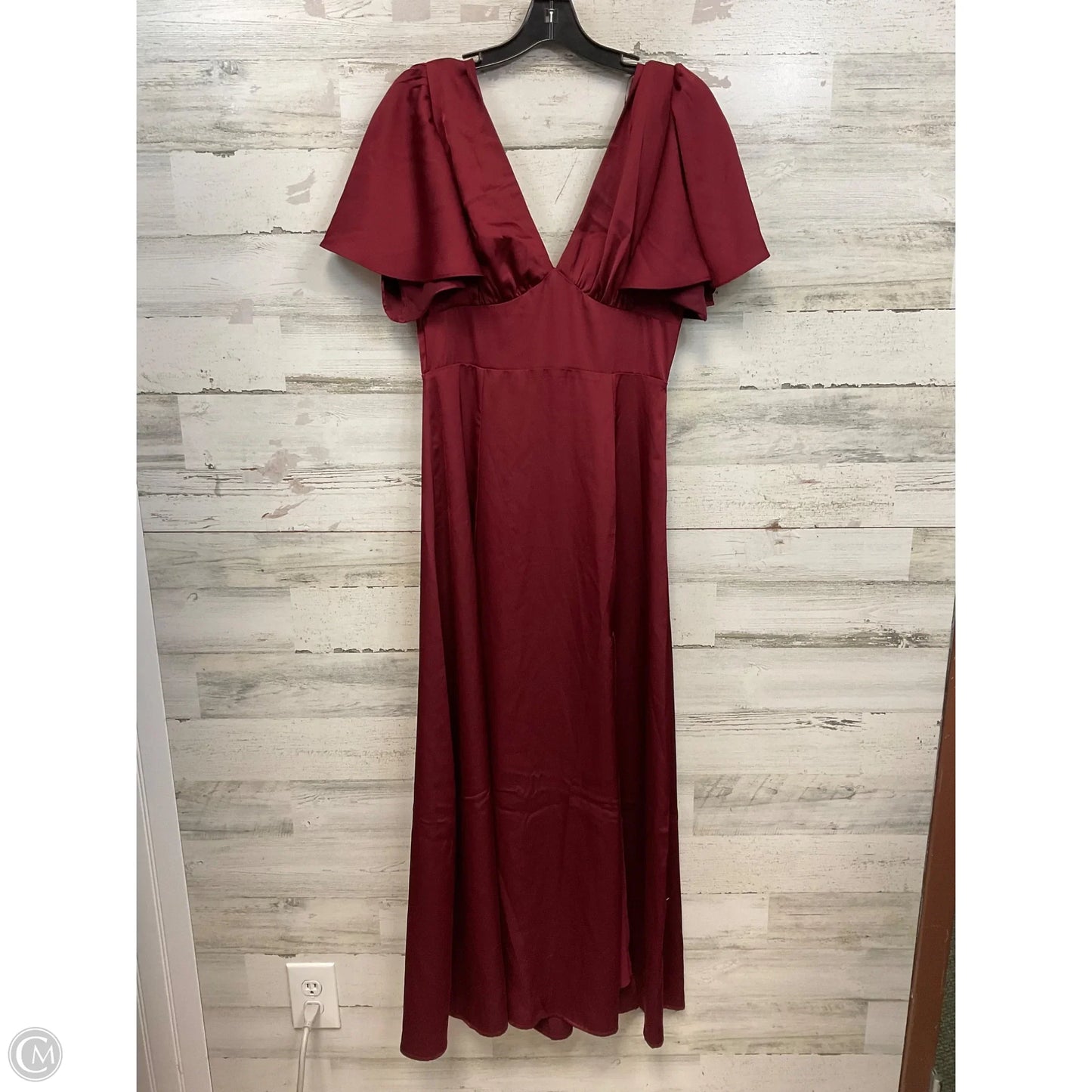 Dress Party Long By Petal & Pup In Maroon, Size: M