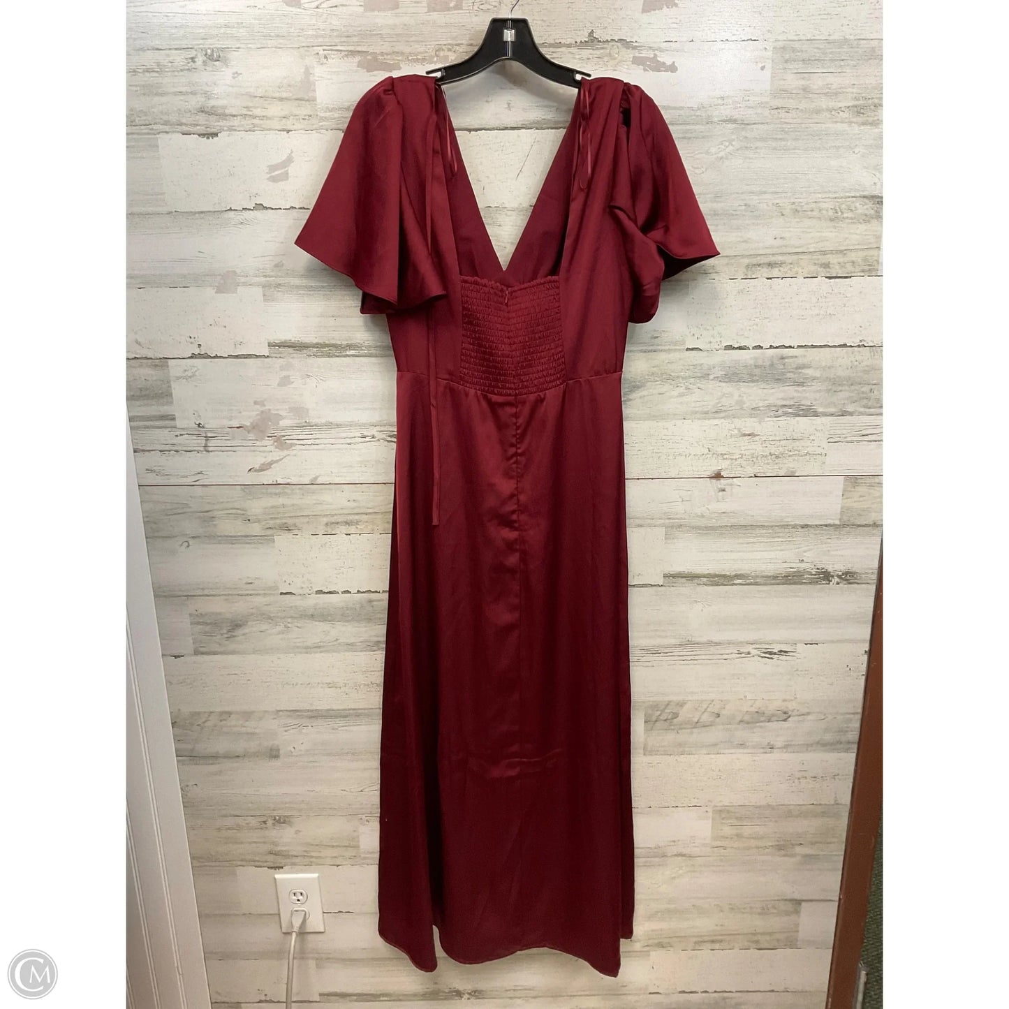 Dress Party Long By Petal & Pup In Maroon, Size: M
