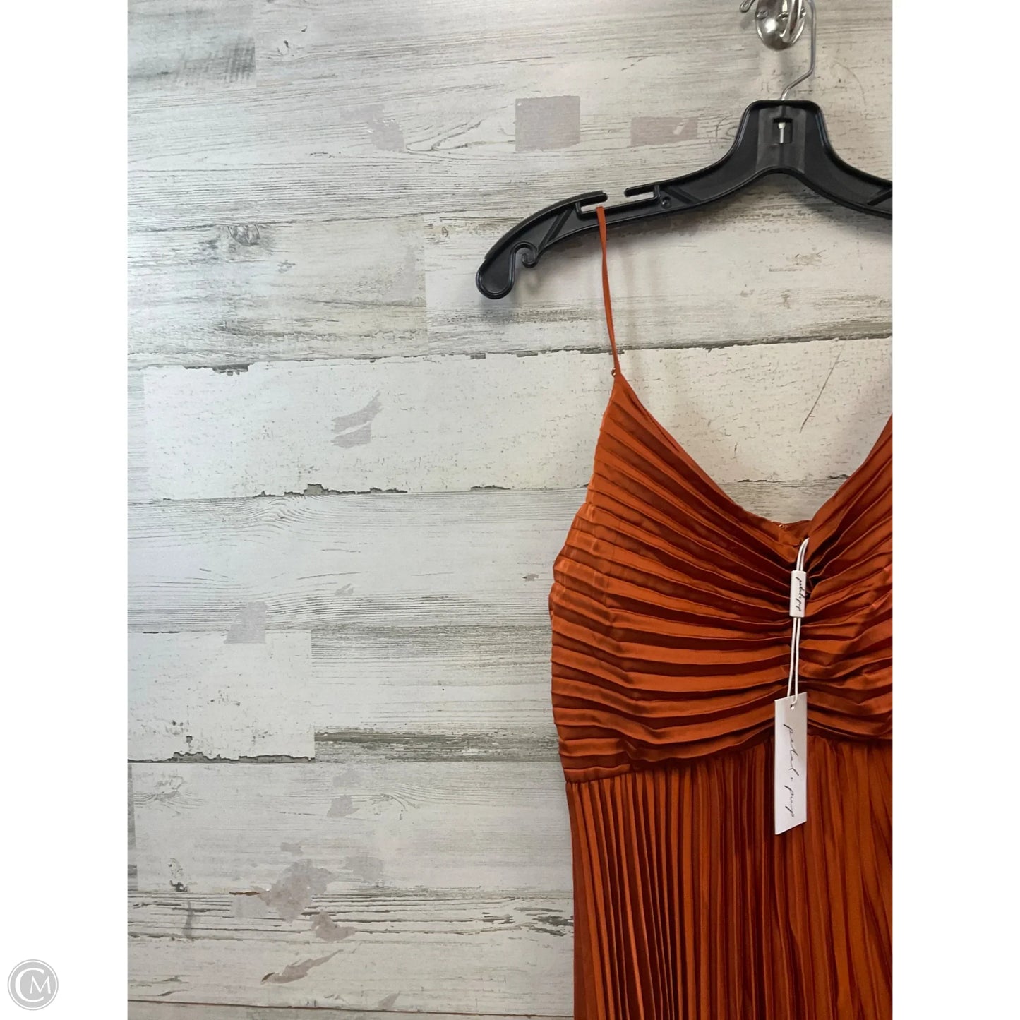 Dress Party Long By PETAL & PUP In Orange, Size: S