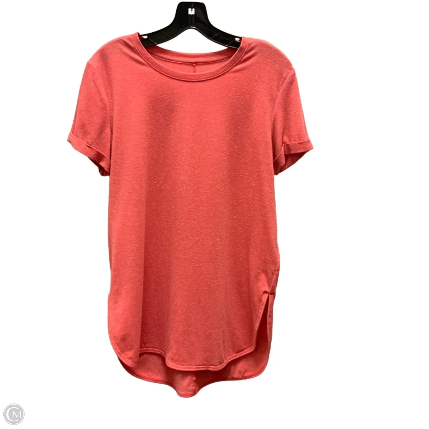 Athletic Top Short Sleeve By Tek Gear In Red, Size: M