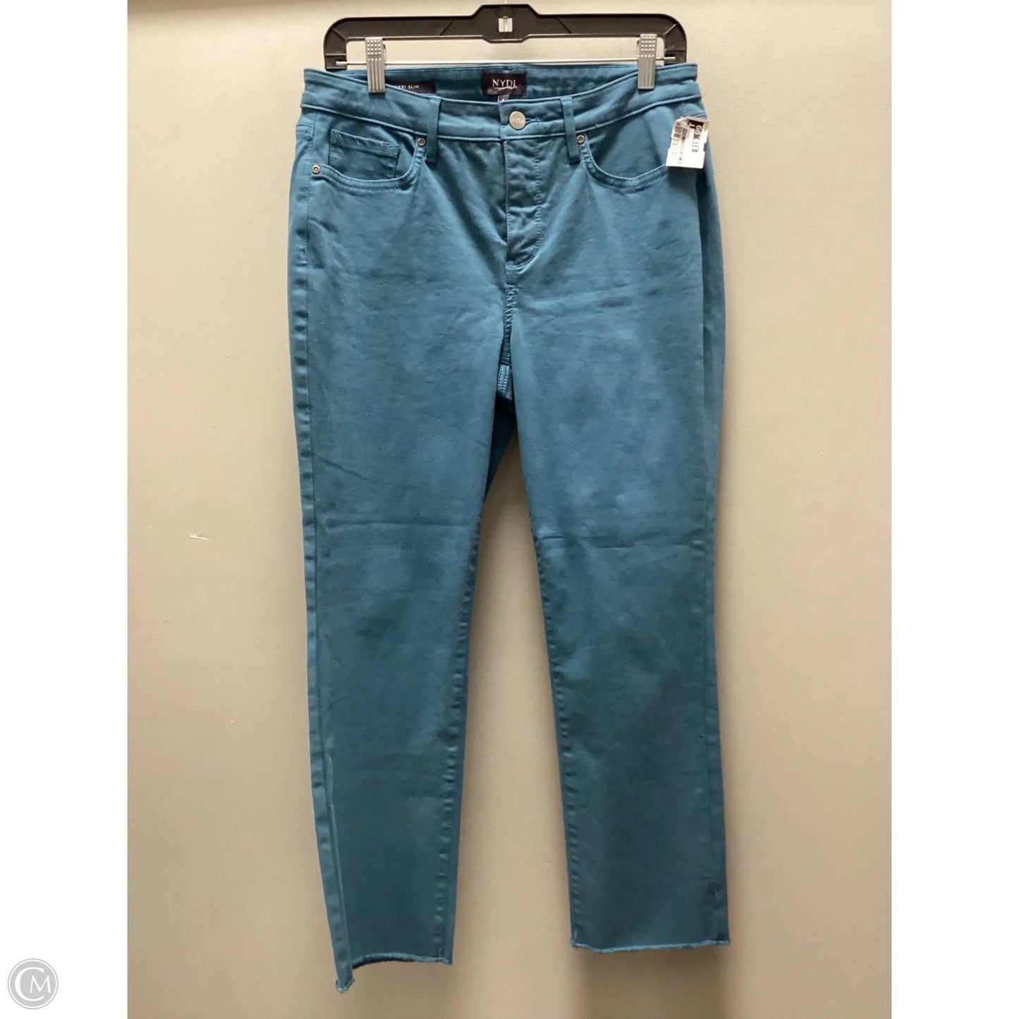 Jeans Straight By Not Your Daughters Jeans In Blue Denim, Size: 8