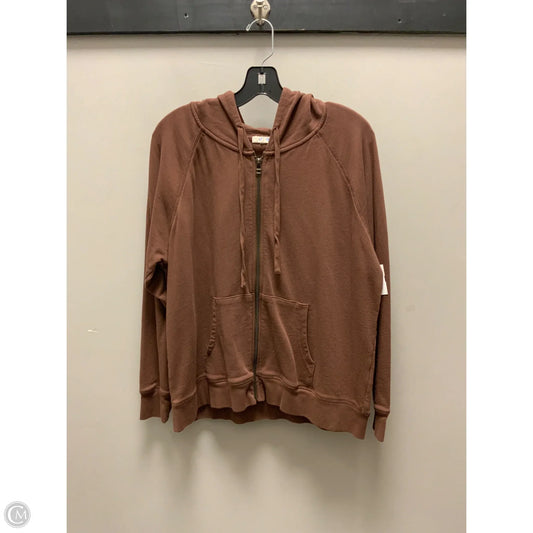 Jacket Other By Leallo In Brown, Size: L