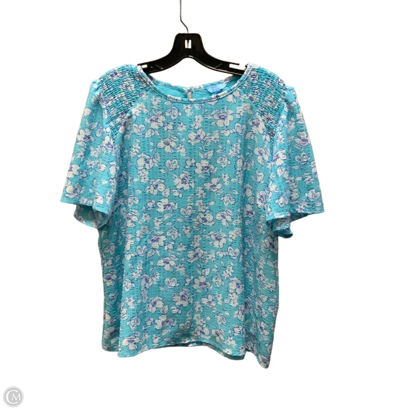 Top Short Sleeve By Draper James, Size: Xlarge