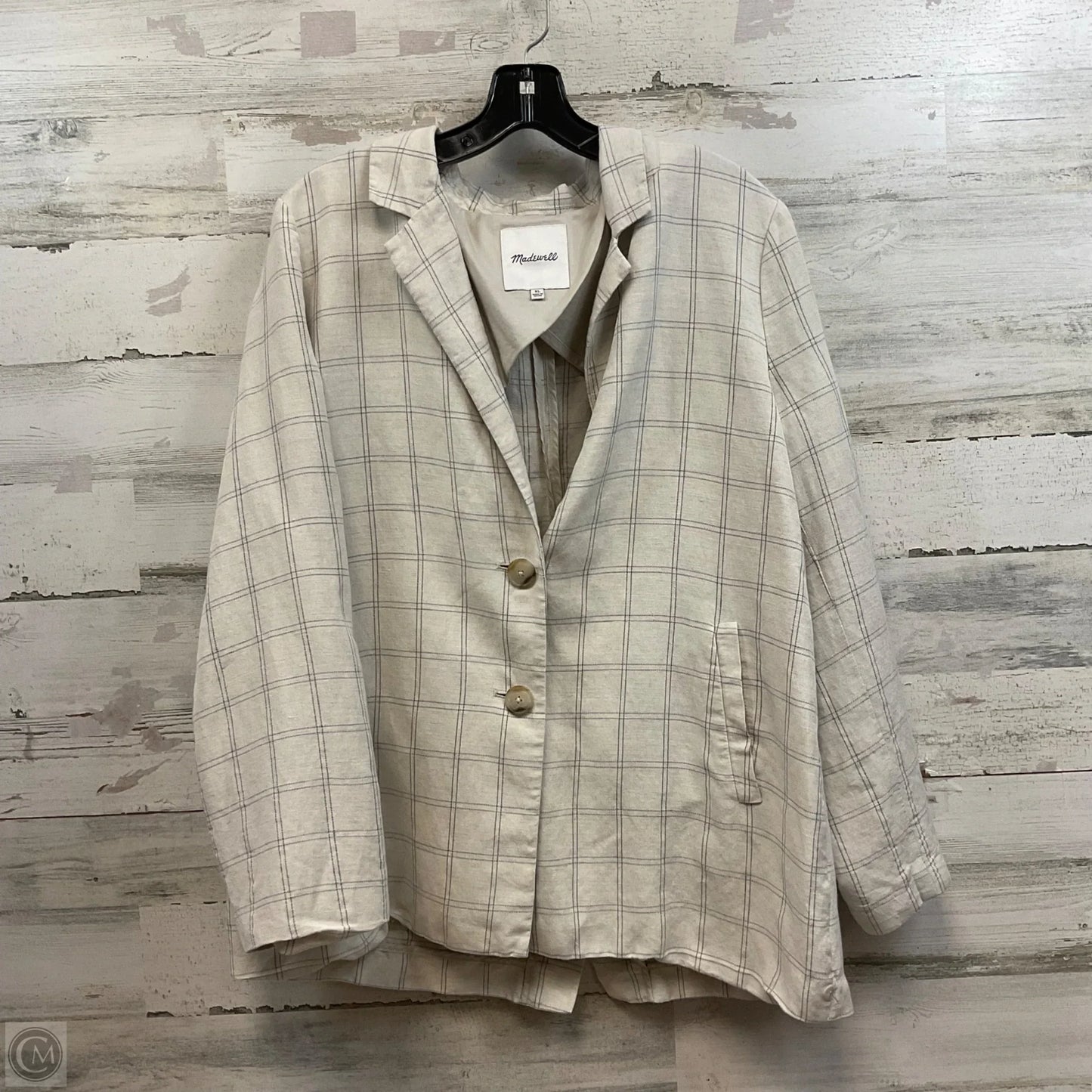 Blazer By Madewell In Tan, Size: Xl
