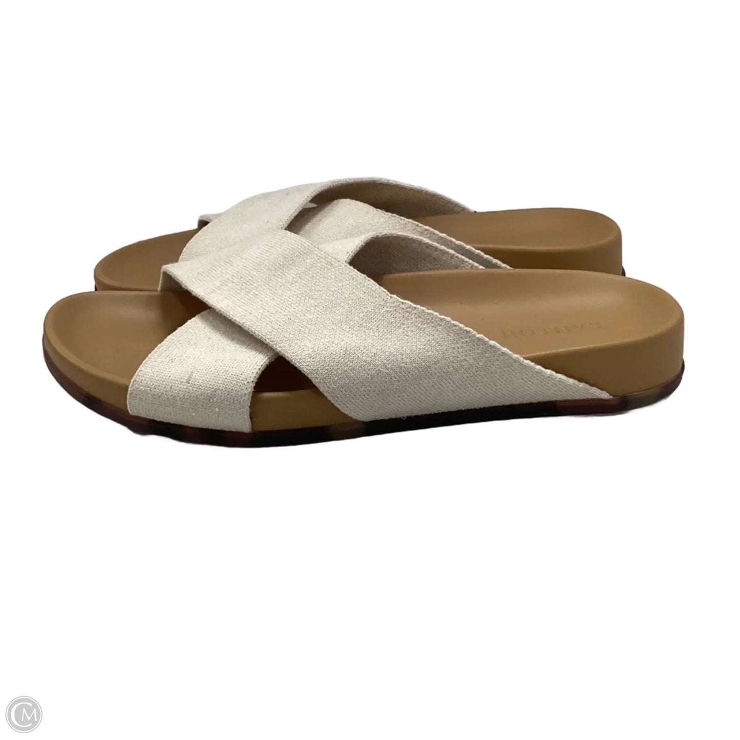 Sandals Flats By Rothys In Cream, Size: 10