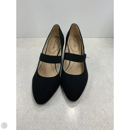 Shoes Heels Wedge By Life Stride In Black, Size: 11