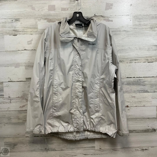 Jacket Windbreaker By Marmot In Grey, Size: Xl