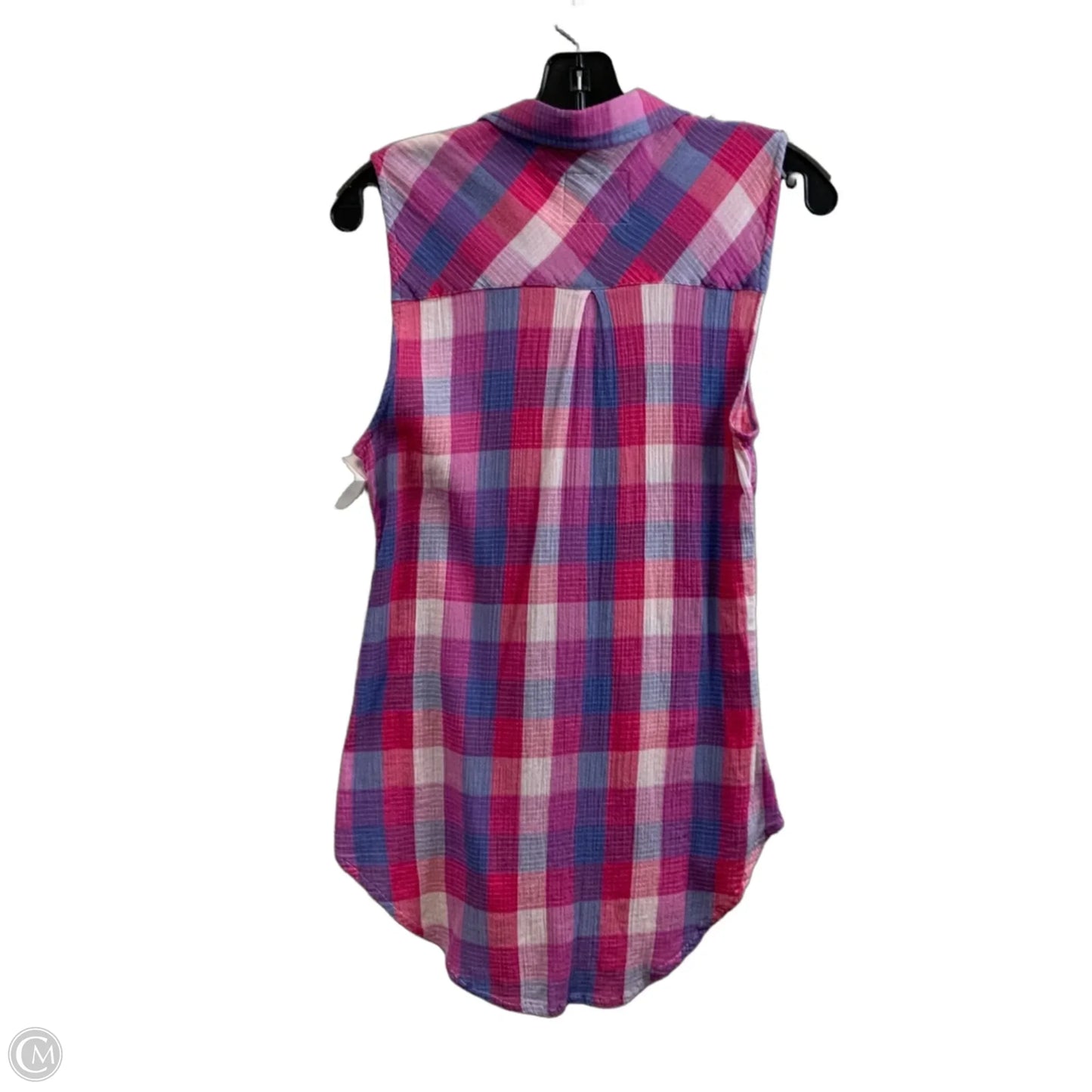Blouse Sleeveless By Rails In Pink, Size: S