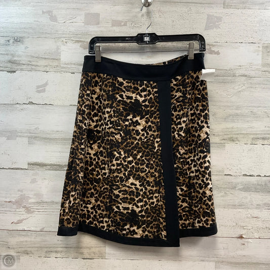 Skirt Mini & Short By THALIAN In Animal Print, Size: 6