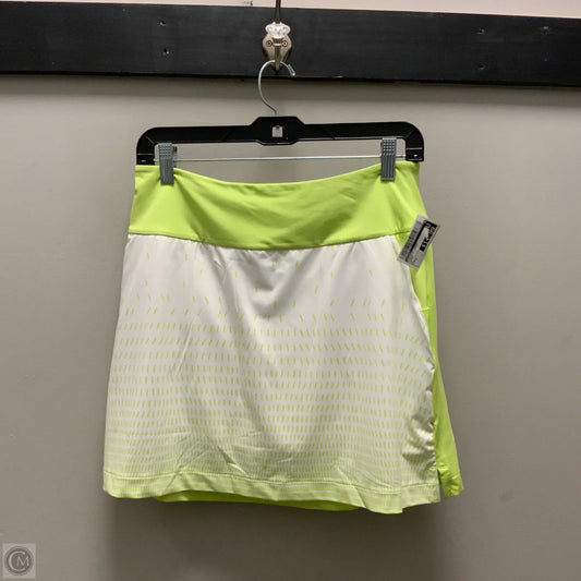 Athletic Skort By Adidas In Green, Size: S