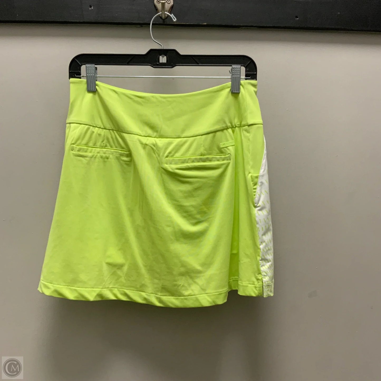 Athletic Skort By Adidas In Green, Size: S