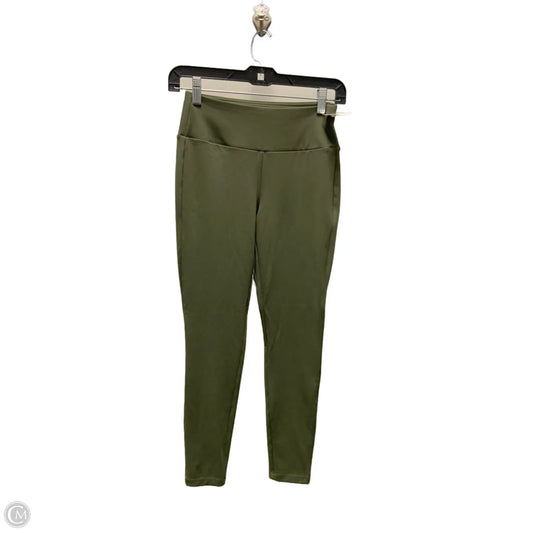 Athletic Leggings By Stylus In Green, Size: S