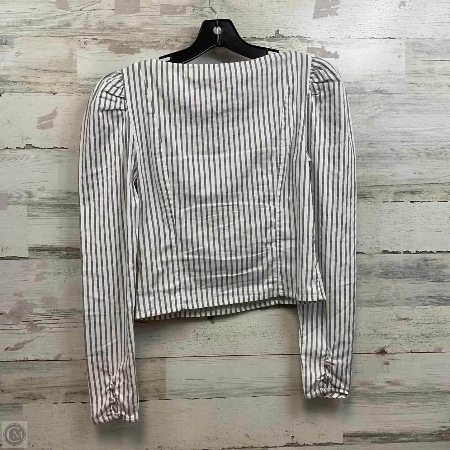 Top Long Sleeve By Free People In Grey, Size: S