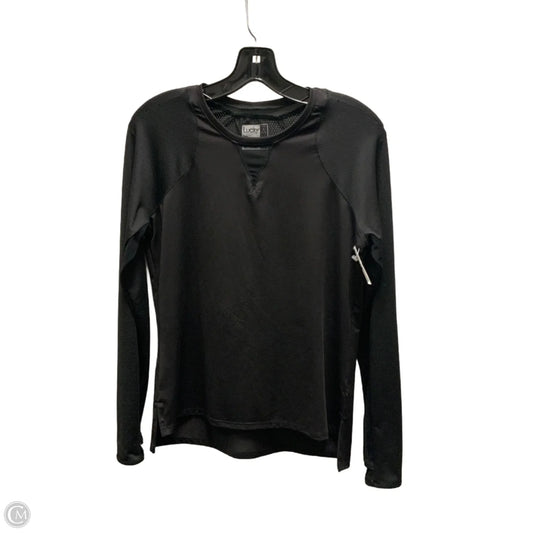 Athletic Top Long Sleeve Crewneck By Lucky In Love In Black, Size: S