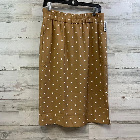 Skirt Midi By J. Crew In Brown, Size: S