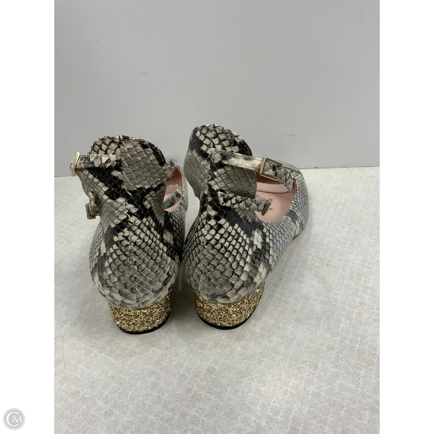 Shoes Designer By Kate Spade In Snakeskin Print, Size: 9