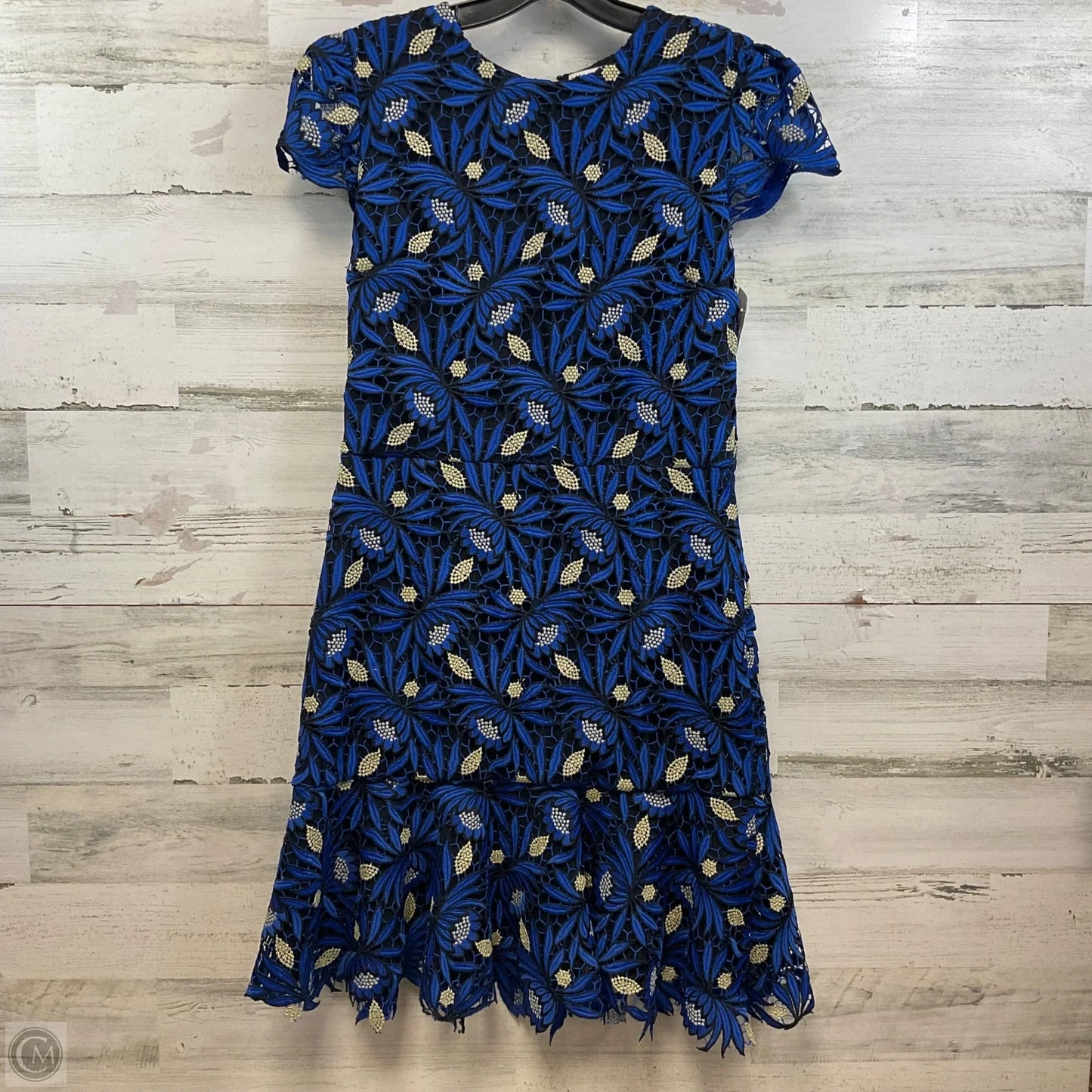Dress Party Short By Alice + Olivia In Blue, Size: L