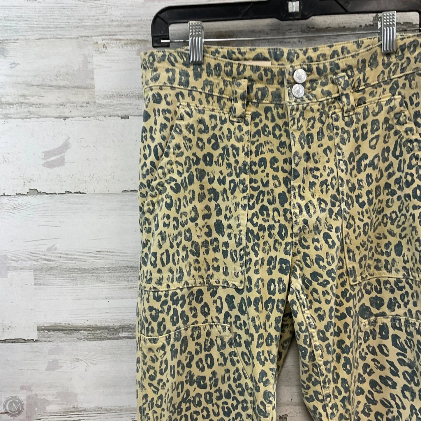 Jeans Straight By Pilcro In Yellow, Size: 4