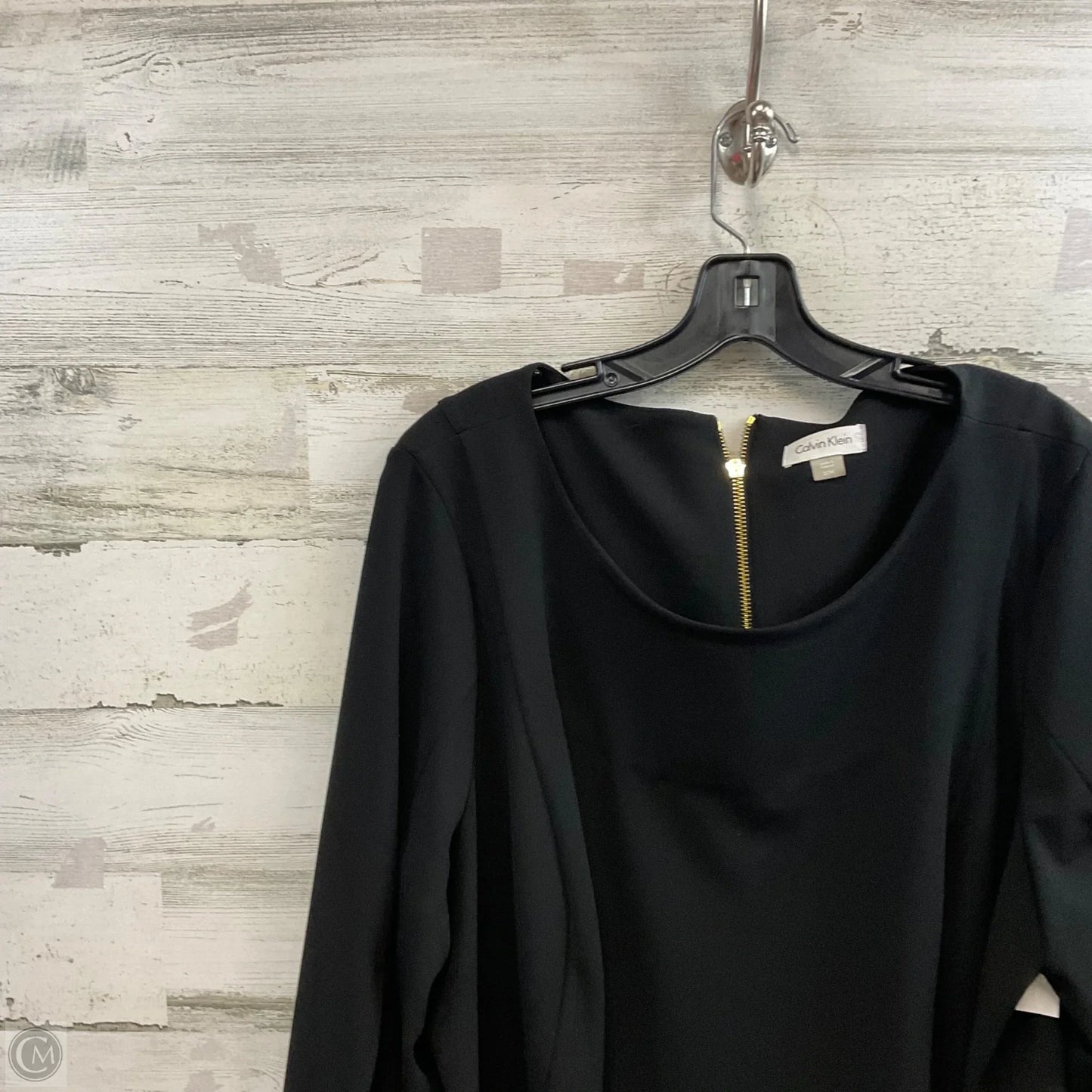 Dress Work By Calvin Klein In Black, Size: 3x
