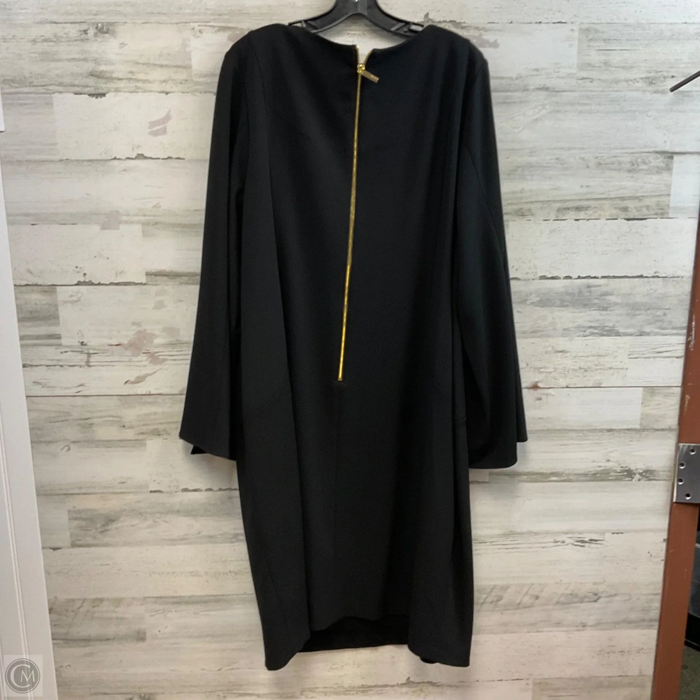 Dress Work By Calvin Klein In Black, Size: 3x