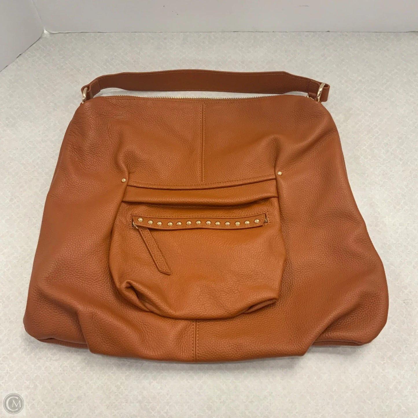 Handbag Leather By Laggo, Size: Medium