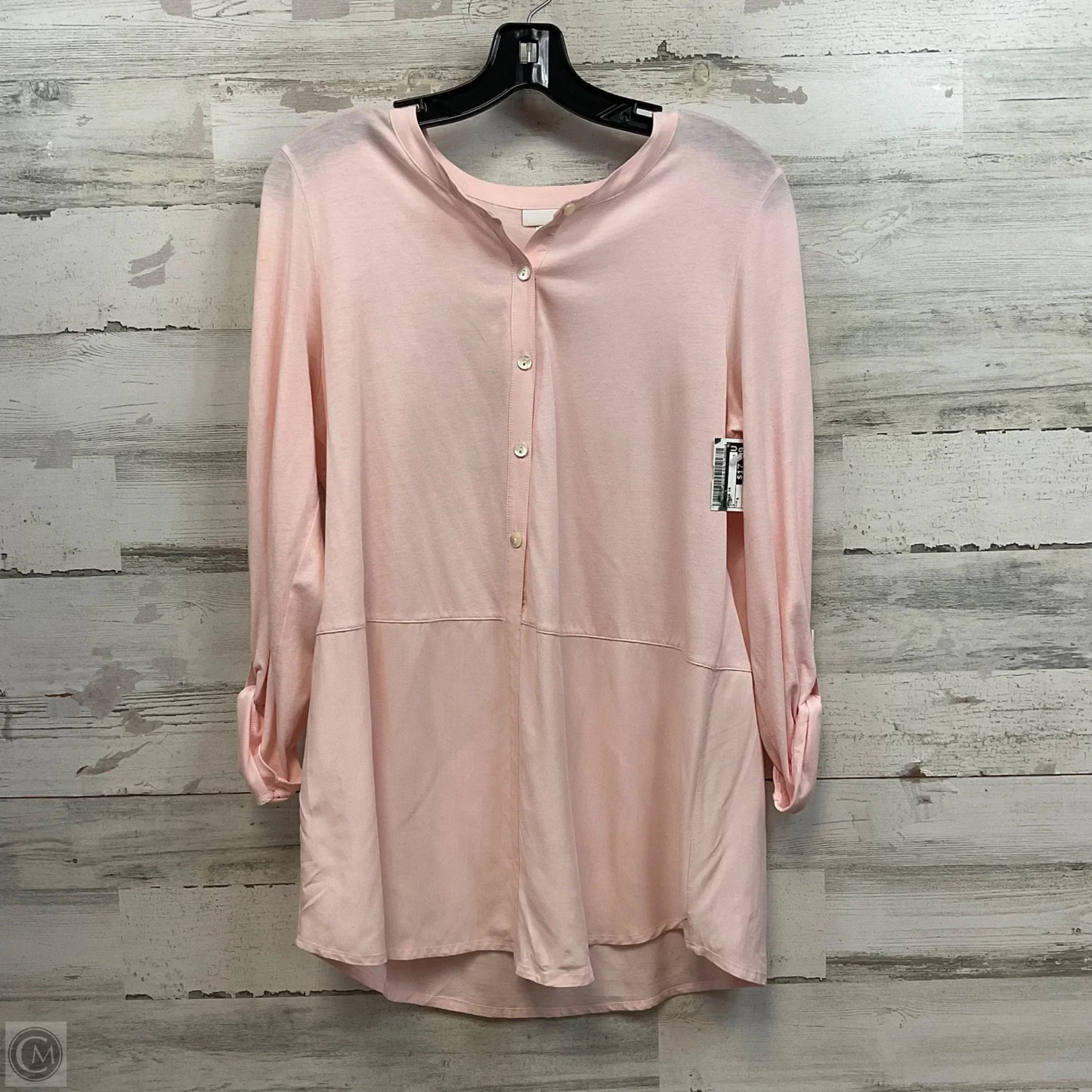 Blouse Long Sleeve By J. Jill In Pink, Size: S