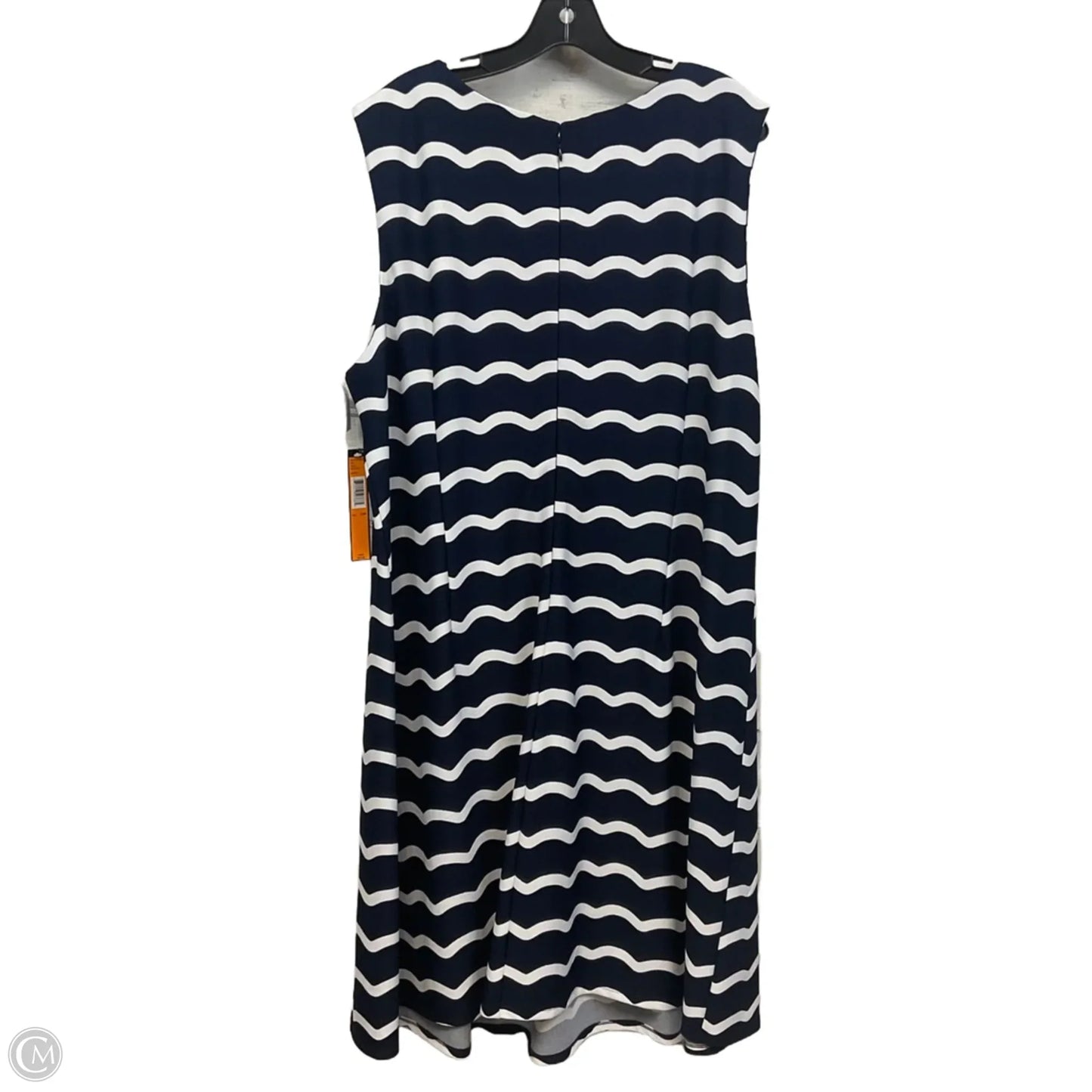 Dress Casual Short By I LE In Blue, Size: 3x