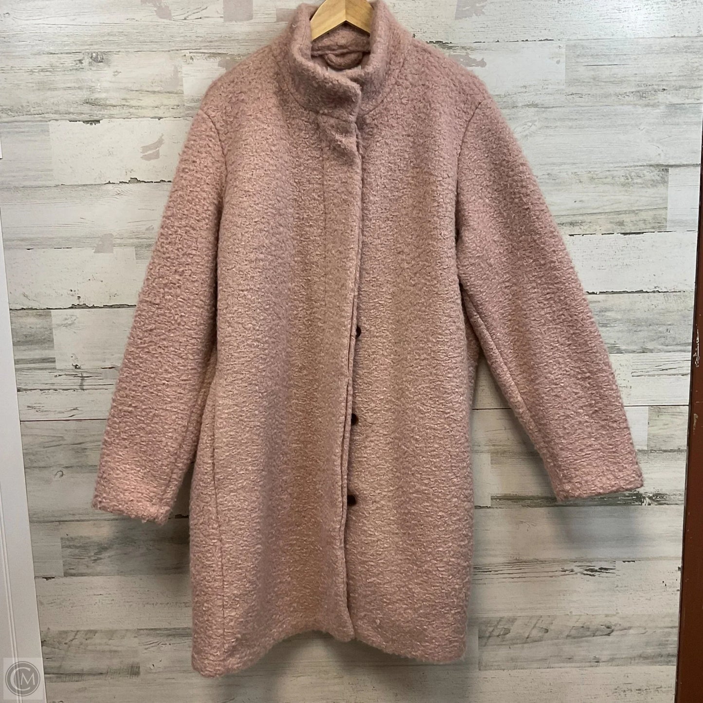 Coat Faux Fur & Sherpa By Old Navy In Pink, Size: Xxl