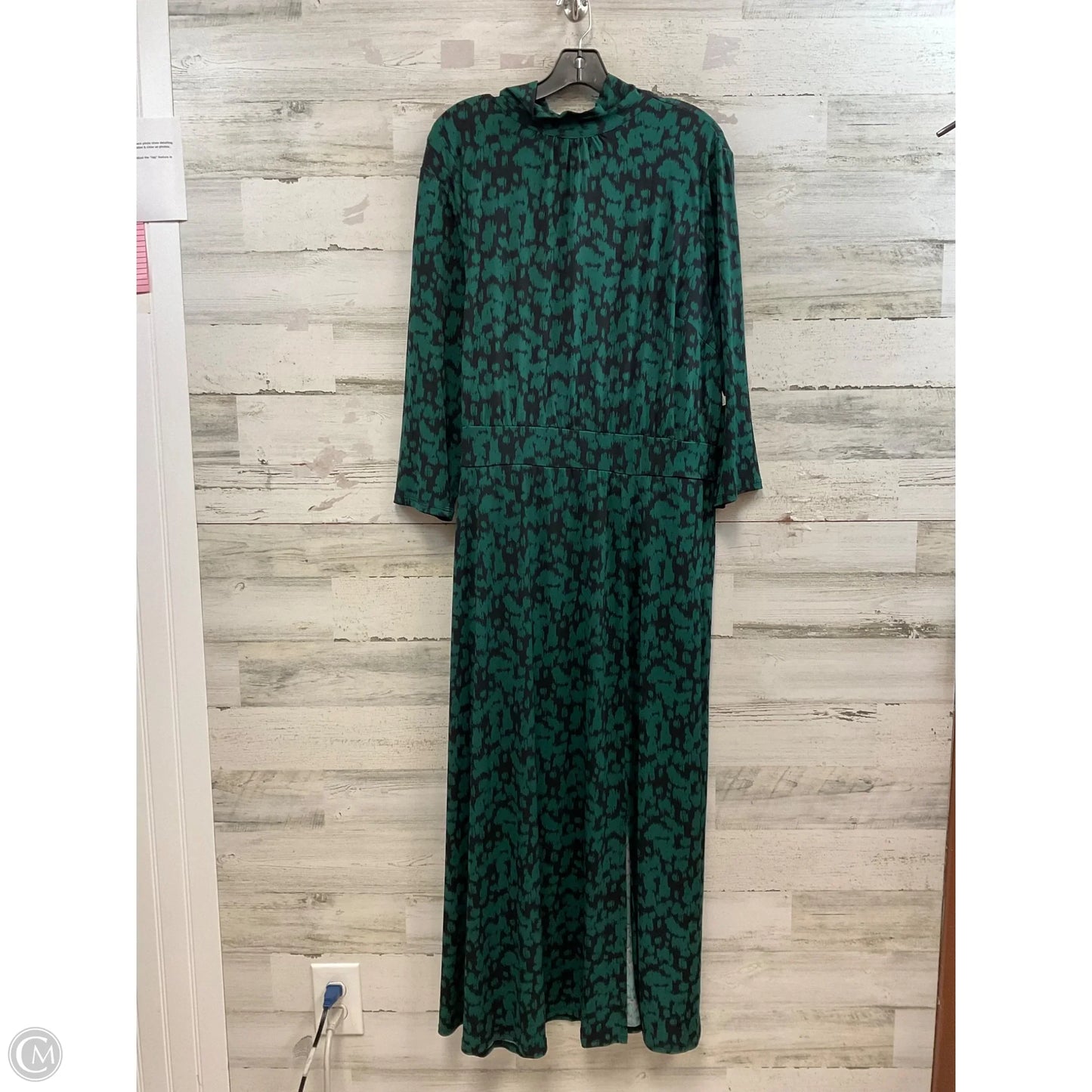 Dress Casual Maxi By Lane Bryant In Green, Size: 4x