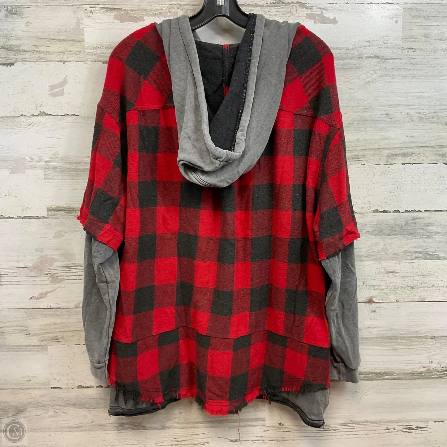 Jacket Shirt By Oli & Hali In Red, Size: M