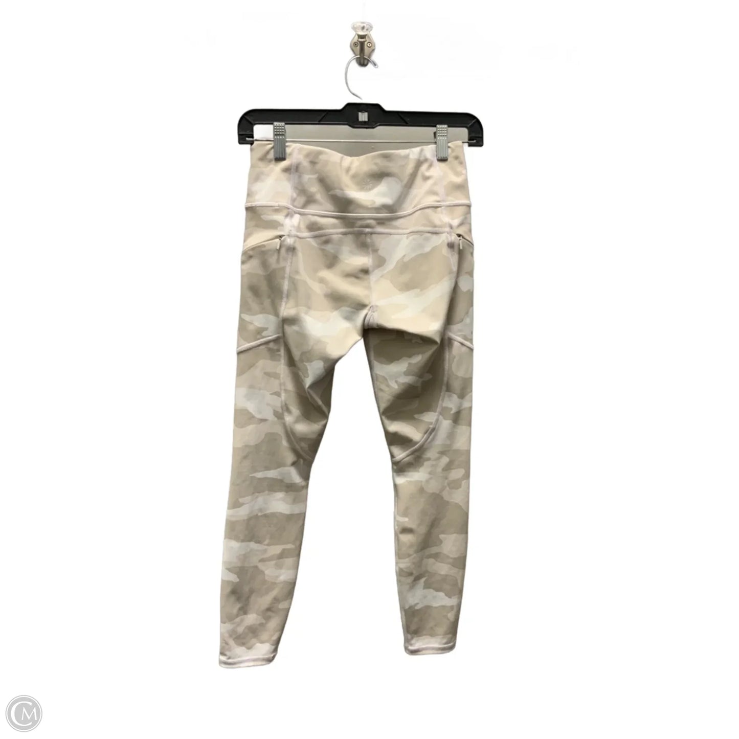 Athletic Leggings By Athleta In Cream, Size: Xsp