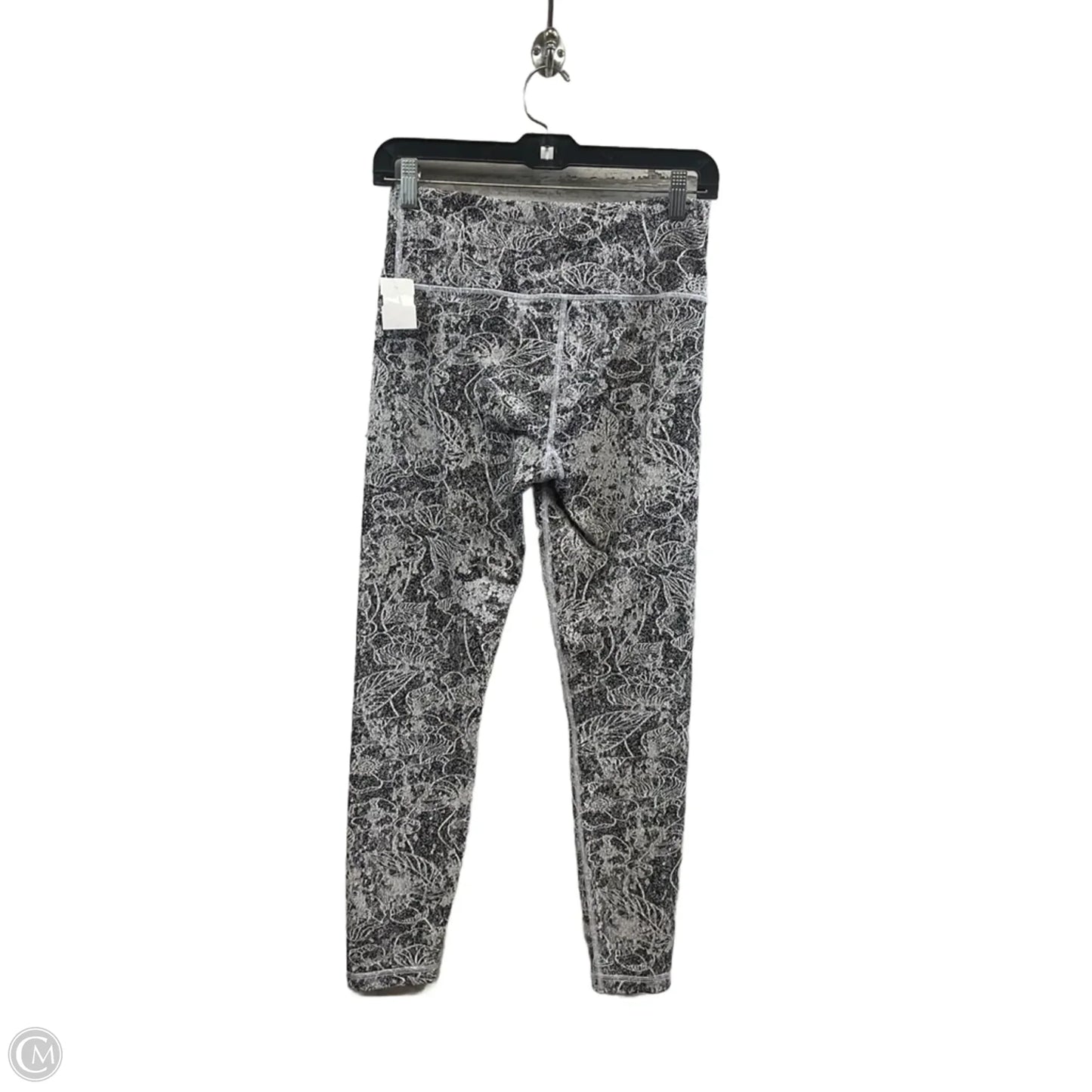 Athletic Leggings By Athleta In Black & White, Size: S