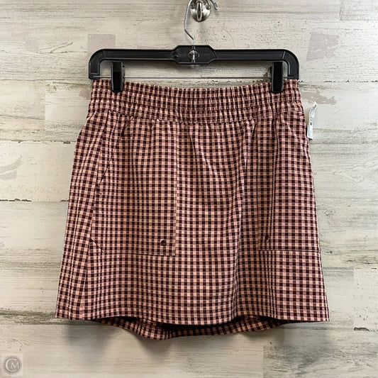 Athletic Skort By Adidas In Red, Size: S