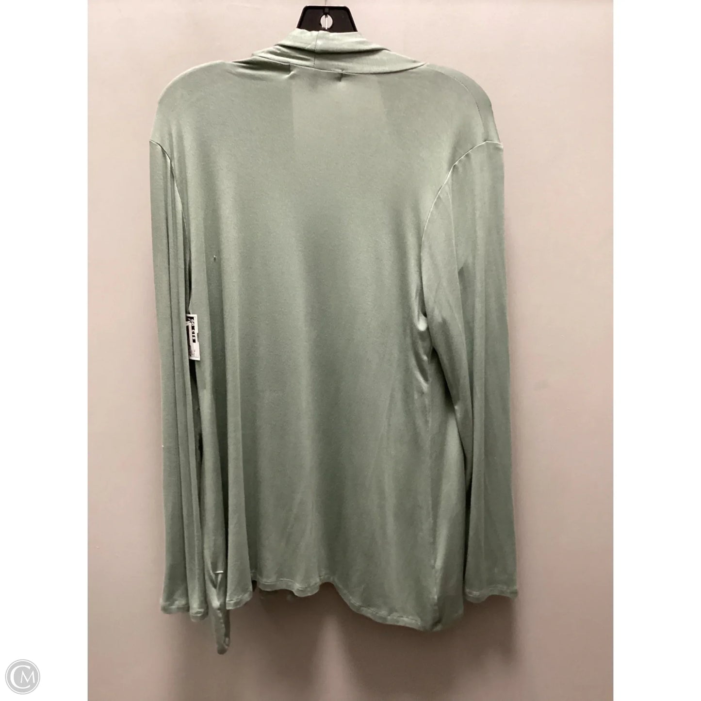 Cardigan By Always Indigo In Green, Size: Xl