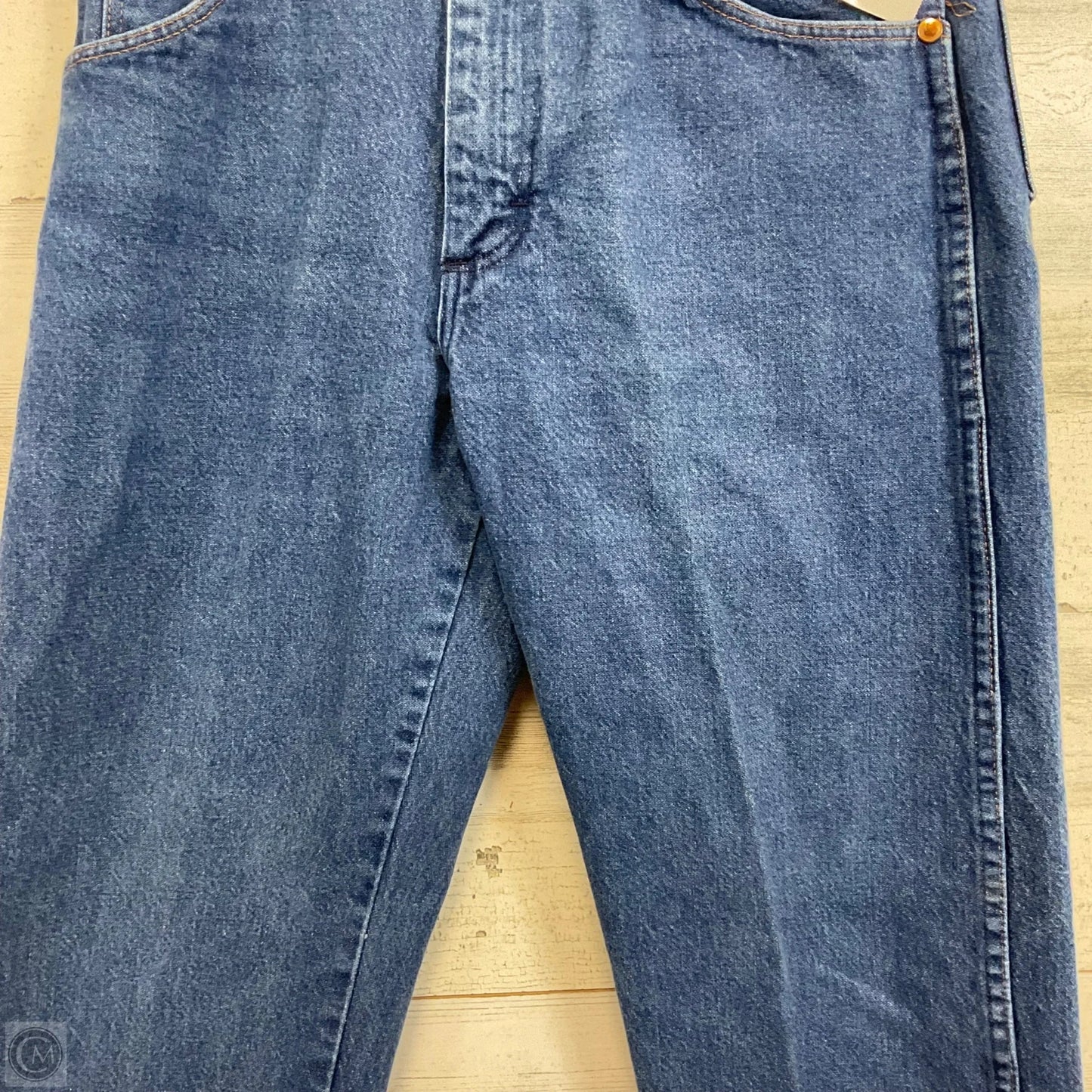 Jeans Boot Cut By Wrangler In Blue Denim, Size: 10