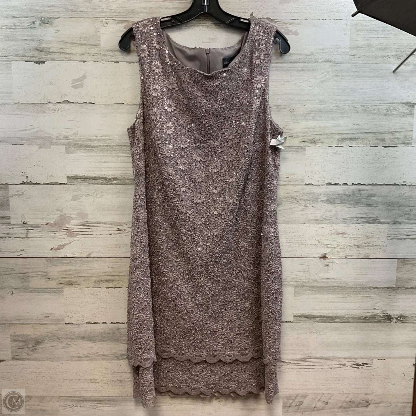 Dress Party Short By Connected Apparel In Purple, Size: Xl