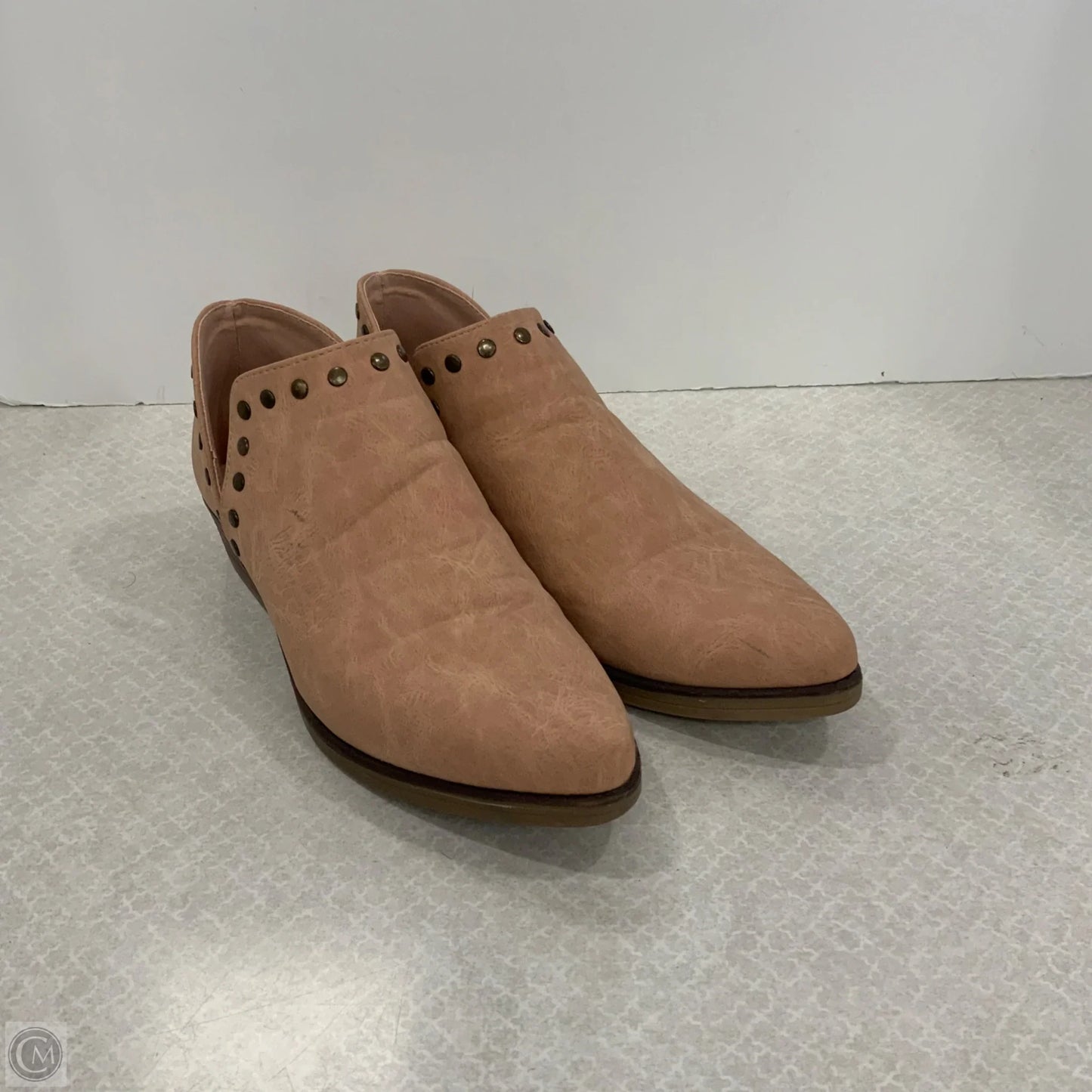 Boots Ankle Flats By Seven 7 In Brown, Size: 8