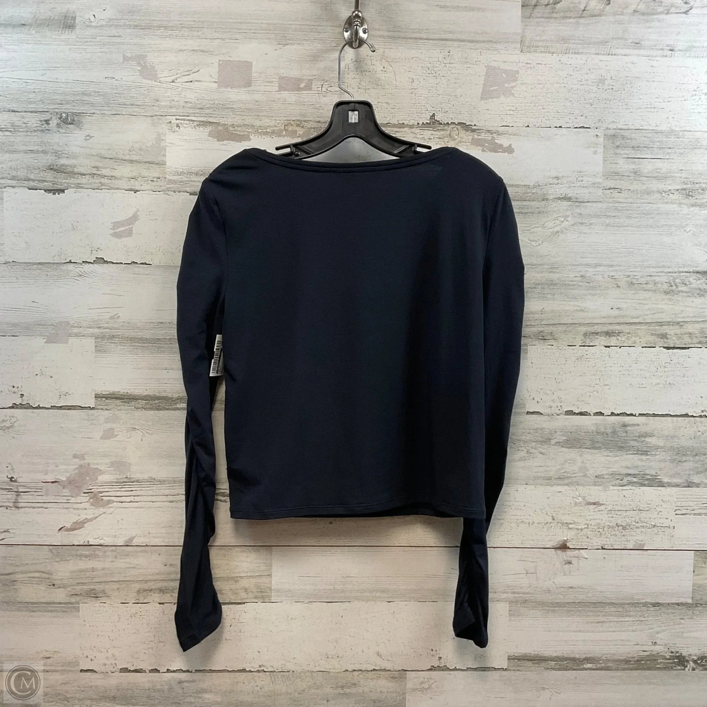 Top Long Sleeve By Athleta In Black, Size: M