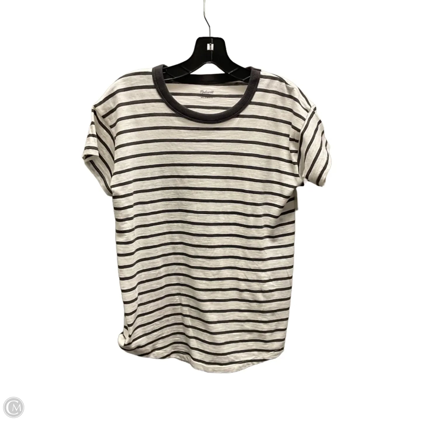 Top Short Sleeve By Madewell In White, Size: Xs