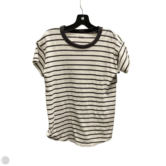 Top Short Sleeve By Madewell In White, Size: Xs