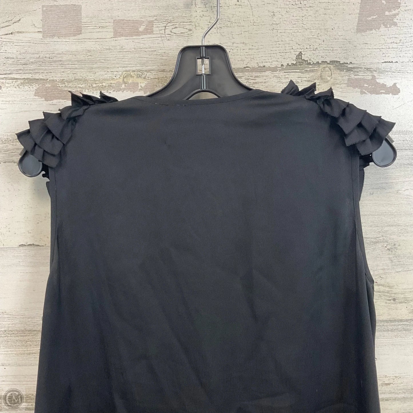 Blouse Sleeveless By Robert Rodriguez In Black, Size: 6