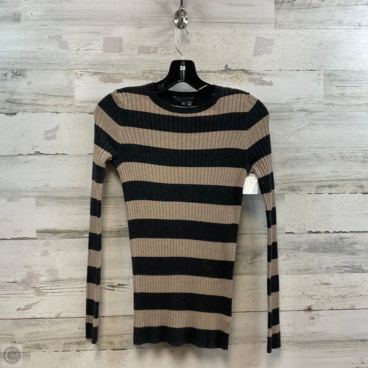 Top Long Sleeve By Vince In Brown, Size: Xs