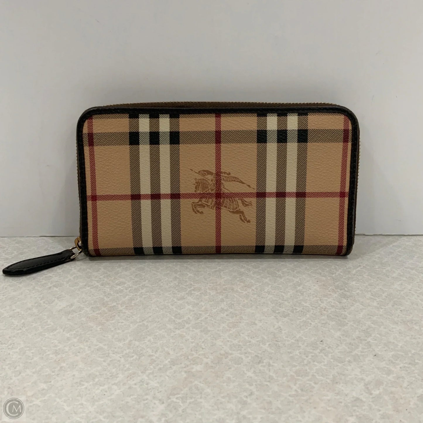 Wallet Luxury Designer By Burberry, Size: Medium