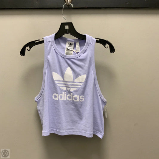Athletic Tank Top By Adidas In Purple, Size: M