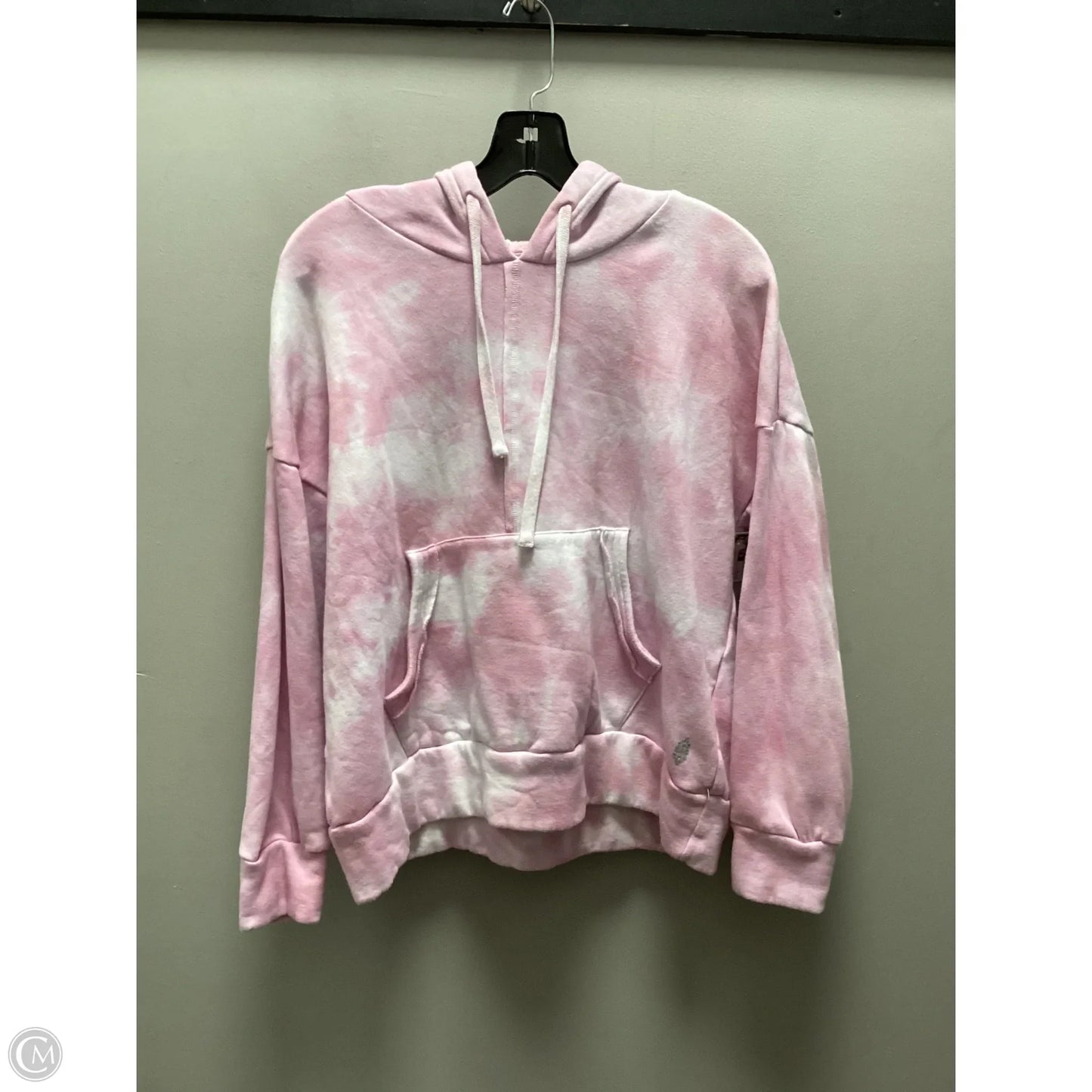 Sweatshirt Hoodie By Free People In Pink, Size: S