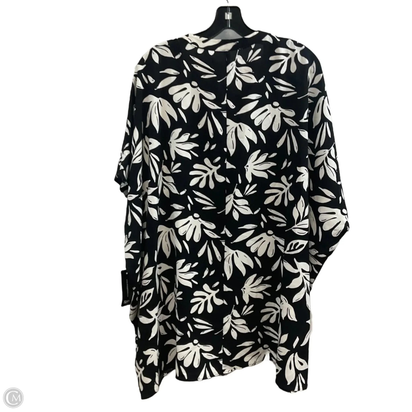 Top Short Sleeve By Spin In Black, Size: 2x